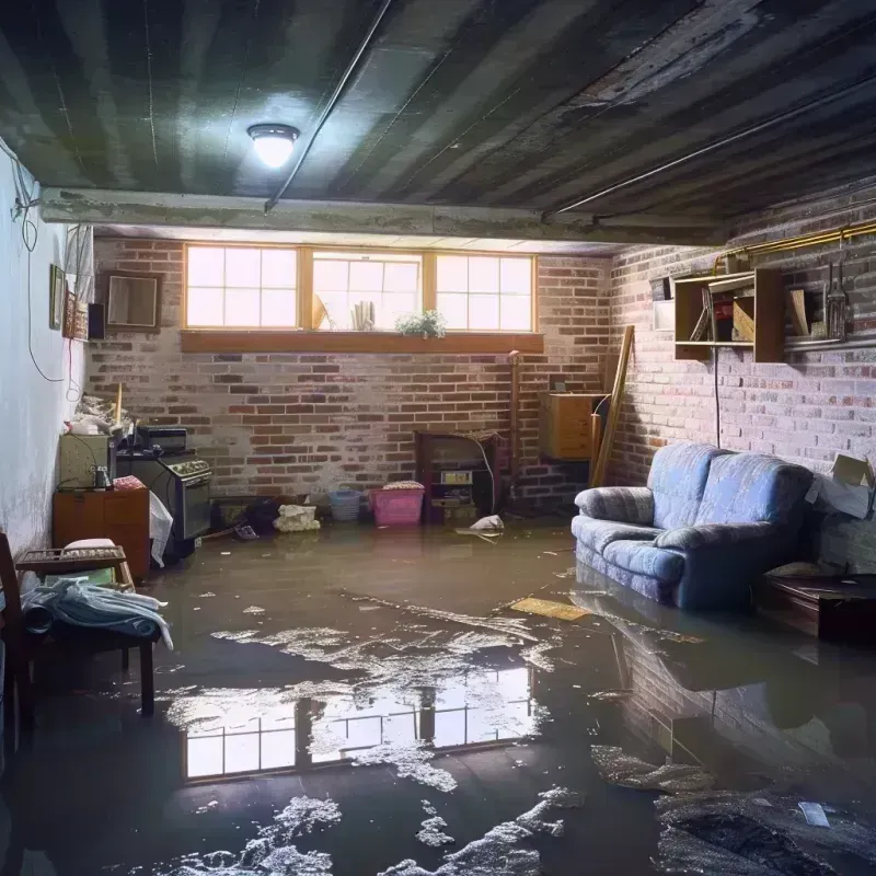 Flooded Basement Cleanup in Sampson County, NC